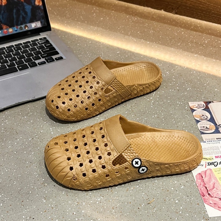 Dame Åndbare og skridsikre Clogs med moderigtig vævdesign Stilla