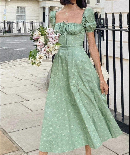 Dame blomsterkjole Stilla