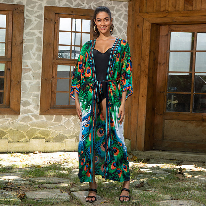 Dame Strandkimono Stilla
