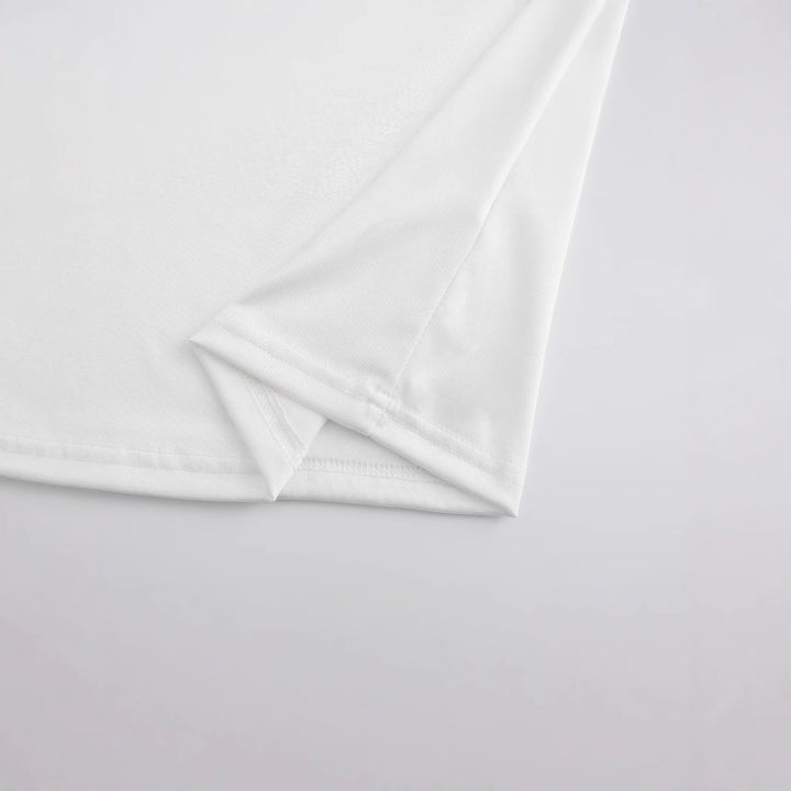 Dame Crop-T-Shirt med iøjnefaldende New York grafiktryk Skovae