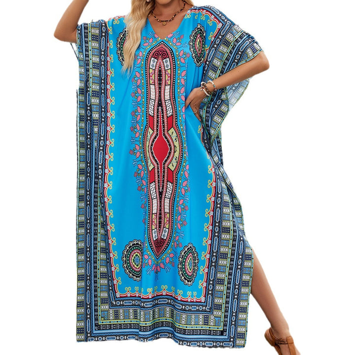 Femme Kaftan Maxi Kjole Stilla