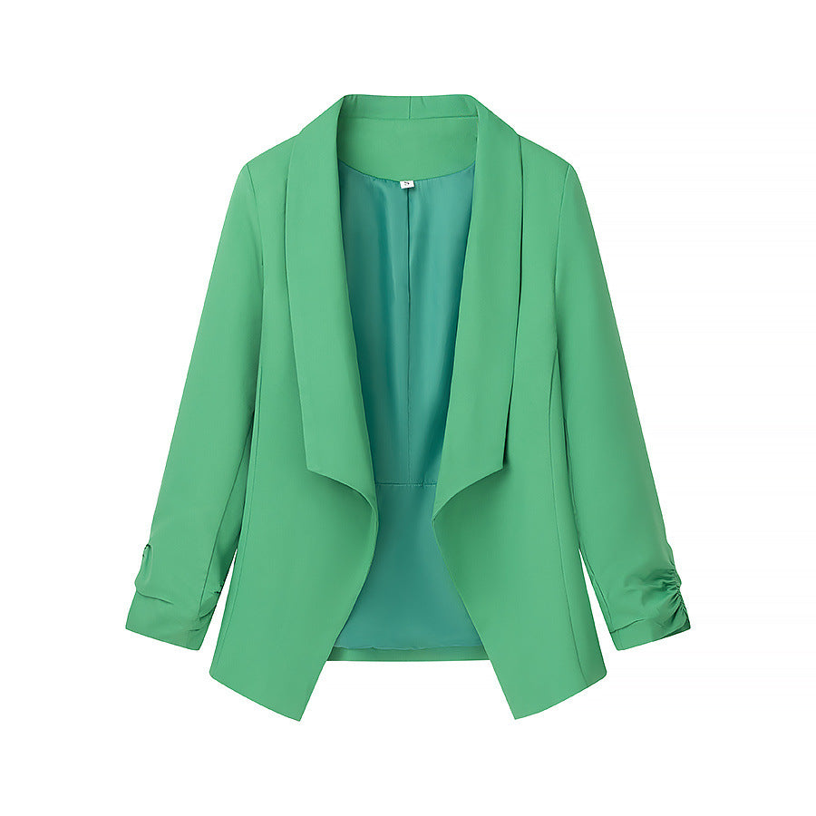 Dame elegant Blazerjakke med stilfuld revers og raffineret snit Stilla