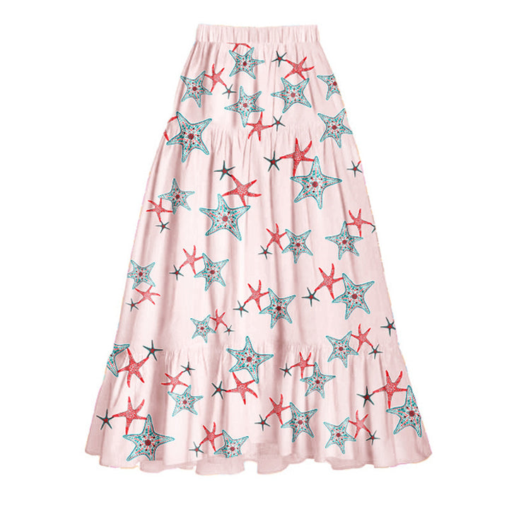 Dame Én-delt Badedragt med maritime motiver og elegante udsmykninger Stilla