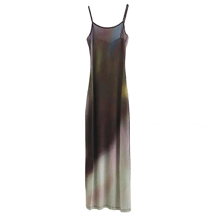 Dame Elegant Maxi Slip Kjole Stilla