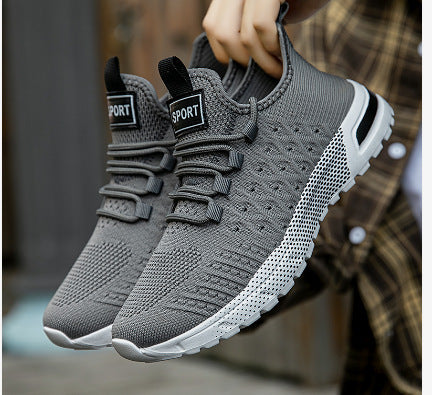 Herrer Let Åndbare Sport Sneakers Stilla