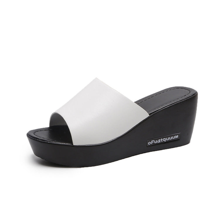 Dame Wedge-sandaler med behageligt indlæg og trendy snit Stilla