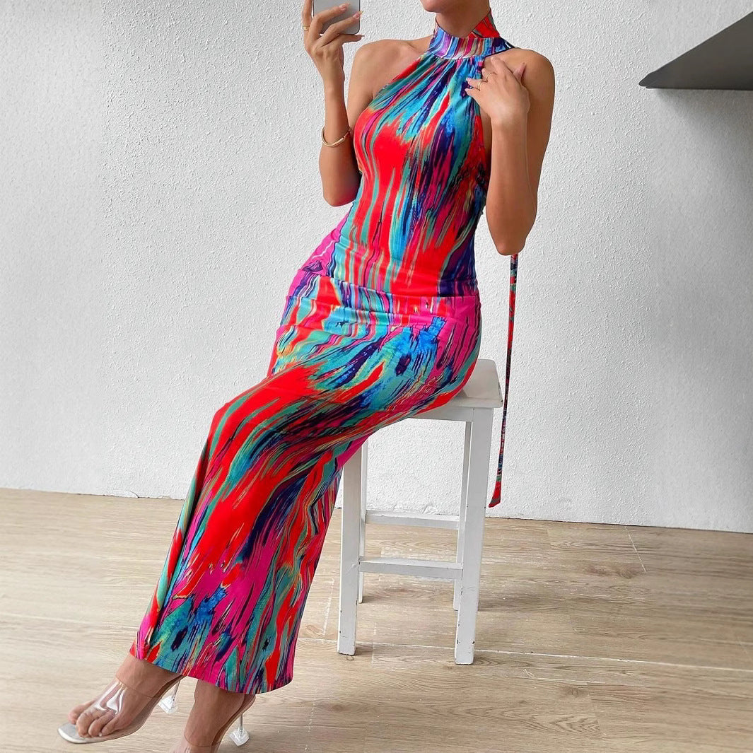 Dame Højkrave Bodycon Maxikjole Stilla
