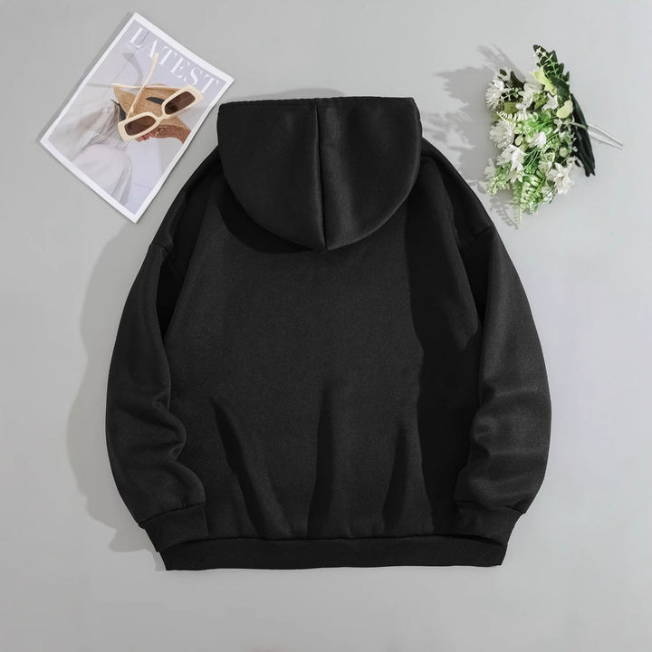 Kvindes Hoodie med Sødt Kattemotiv Skovae