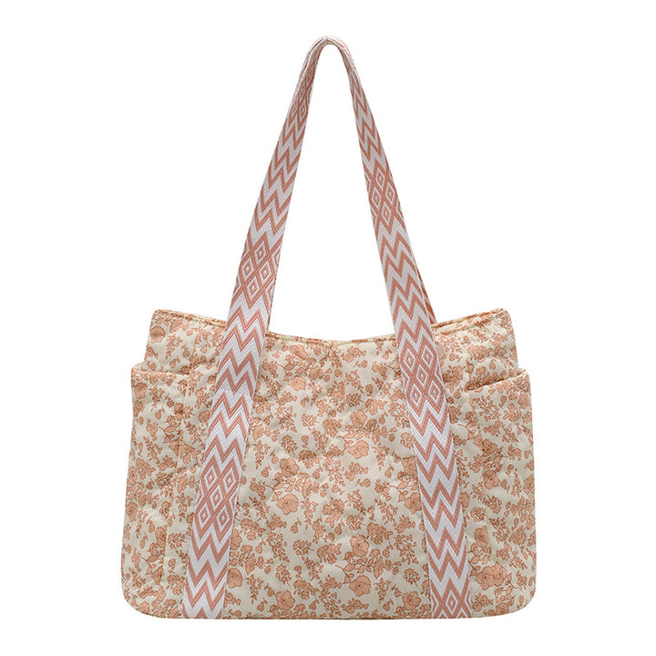 Femme Floral Quilted Hverdags-Tote Stilla