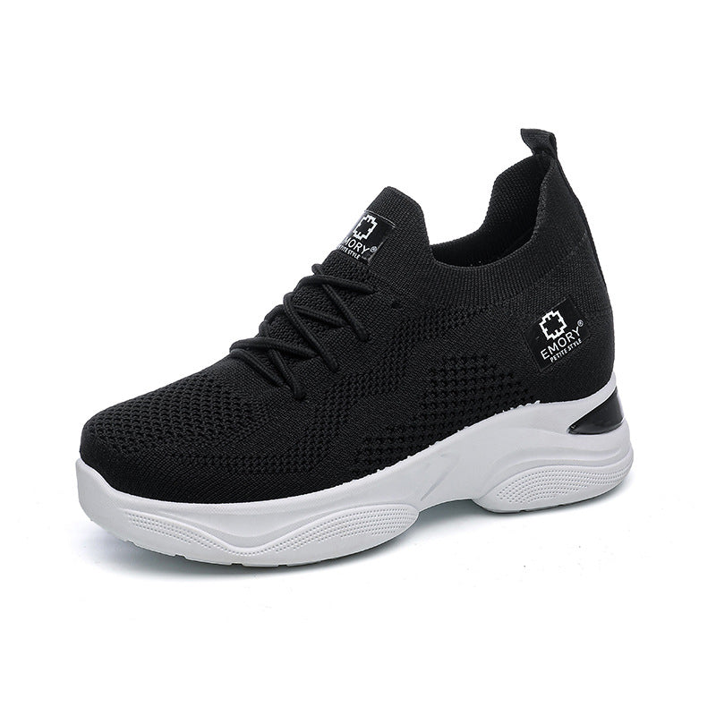 Femme Stilfulde Strik-Løbesneakers Stilla