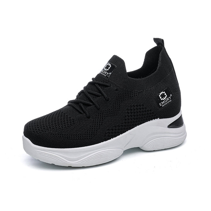Femme Stilfulde Strik-Løbesneakers Stilla