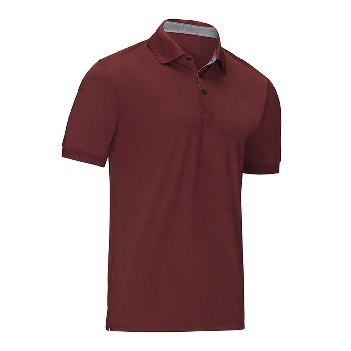 Herrer Poloshirt med åndbart funktionelt materiale og moderne snit Stilla