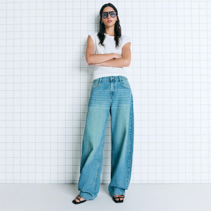 Dame Oversized Jeansjakke Skovae