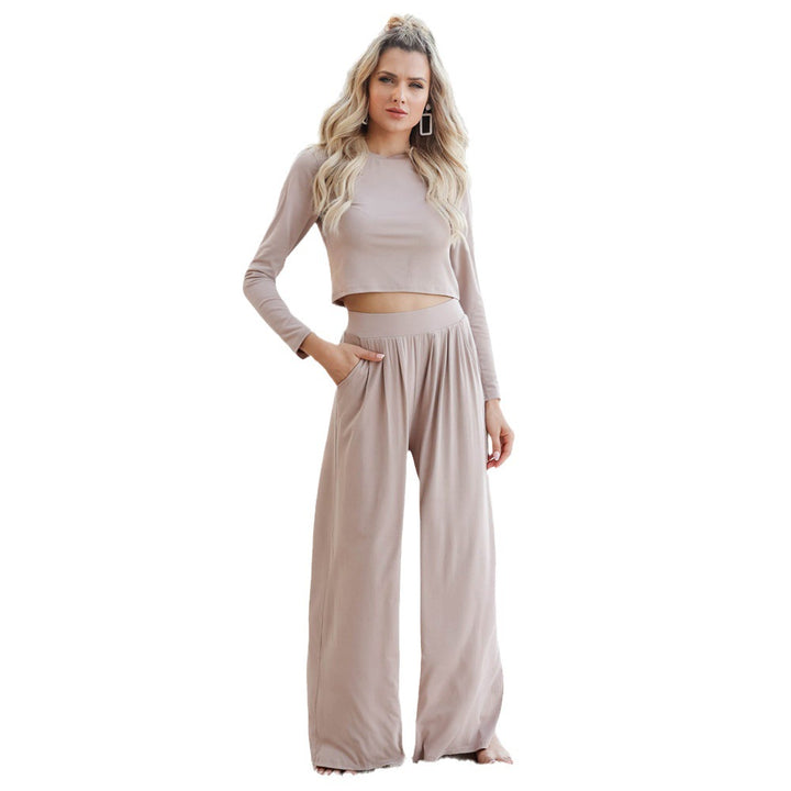 Dame Elegante og komfortable jumpsuit med bred ben og lang arm Stilla