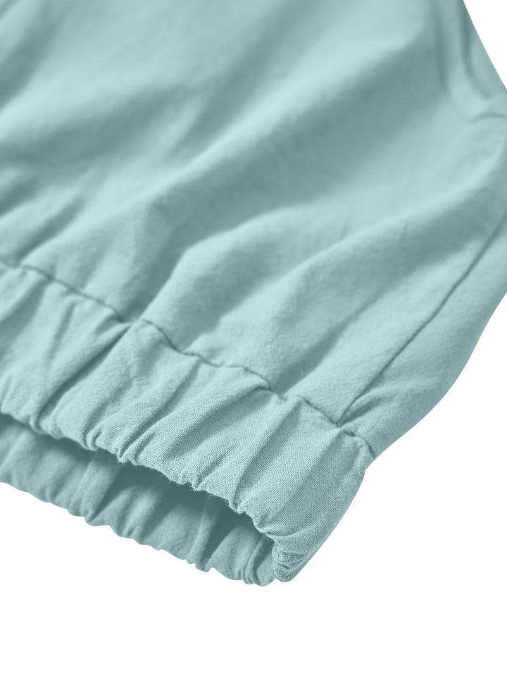Stilla | Delt O Hals Ærmeløs Solid Tanktop Og Indpaknings Midi Nederdel Sæt