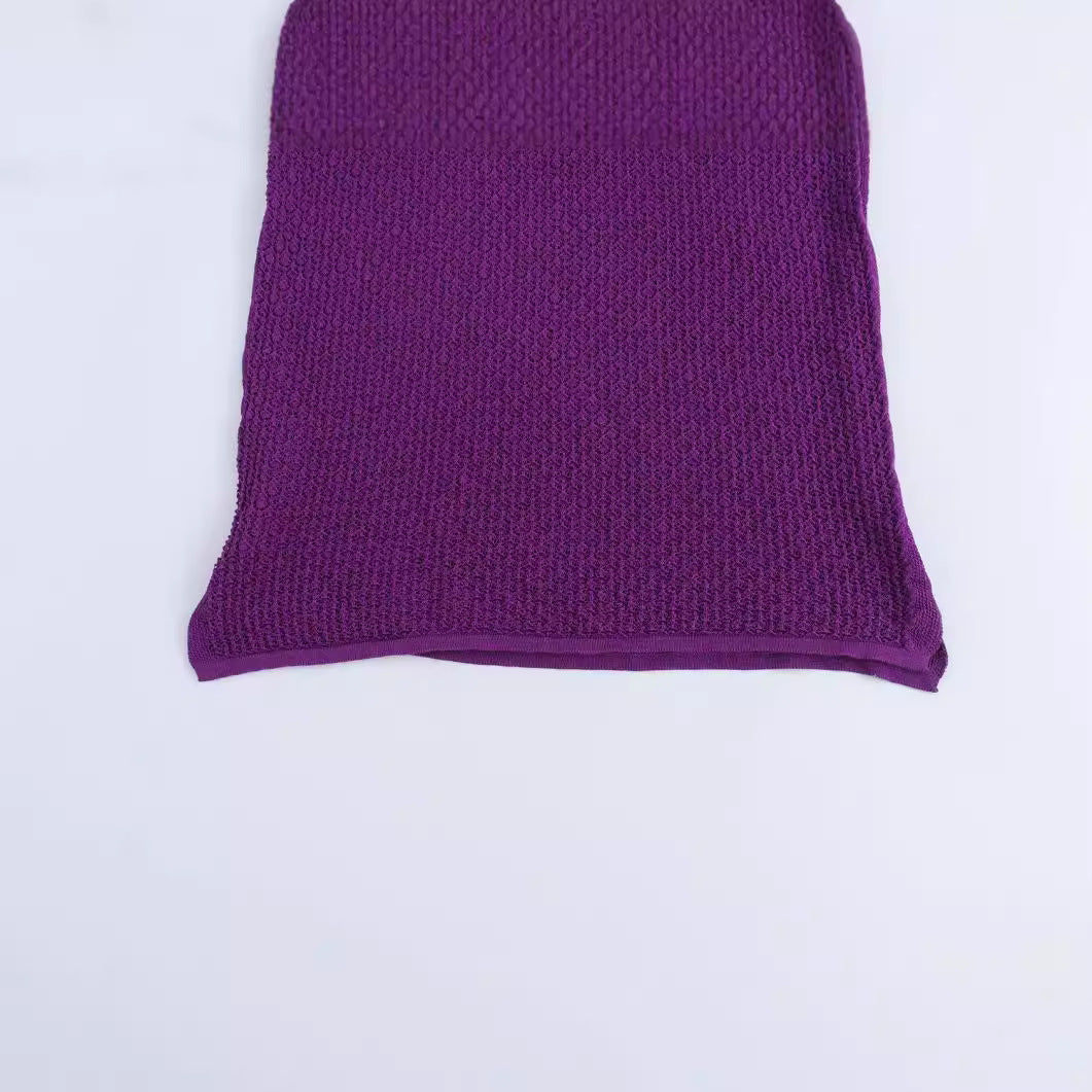 Femme Vaffelstrik Maxi Kjole Stilla