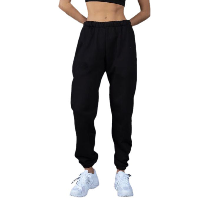 Herrer Behagelige Fleece-Joggingbukser med elastisk talje og dybe sidelommer Stilla