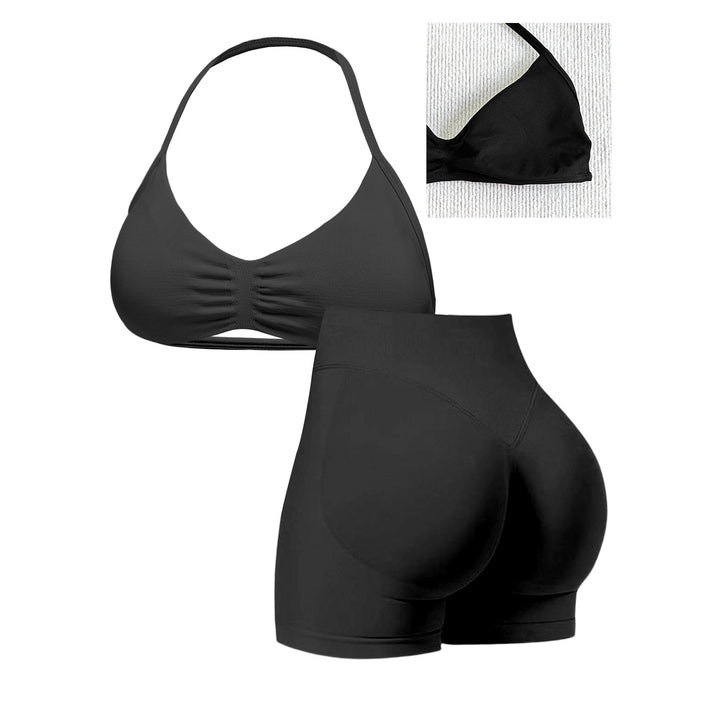 Dame Sporty Bikini med polstret top og høj talje Skovae