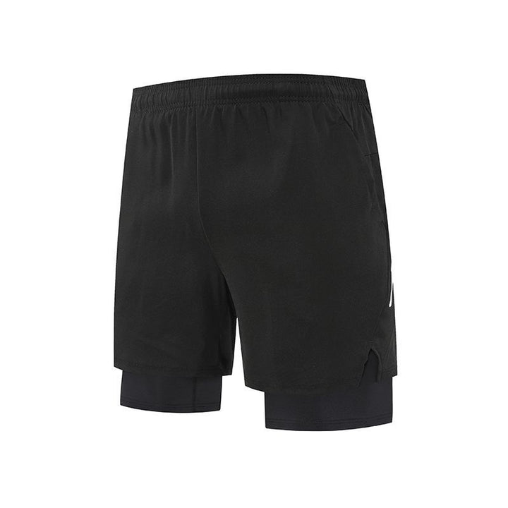 Herrer Sportlige Løbe shorts med integrerede Kompressions leggings Stilla