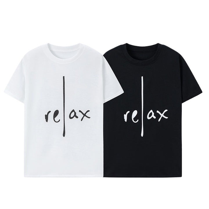 Damer Grafik Afslapnings-T-Shirt Stilla