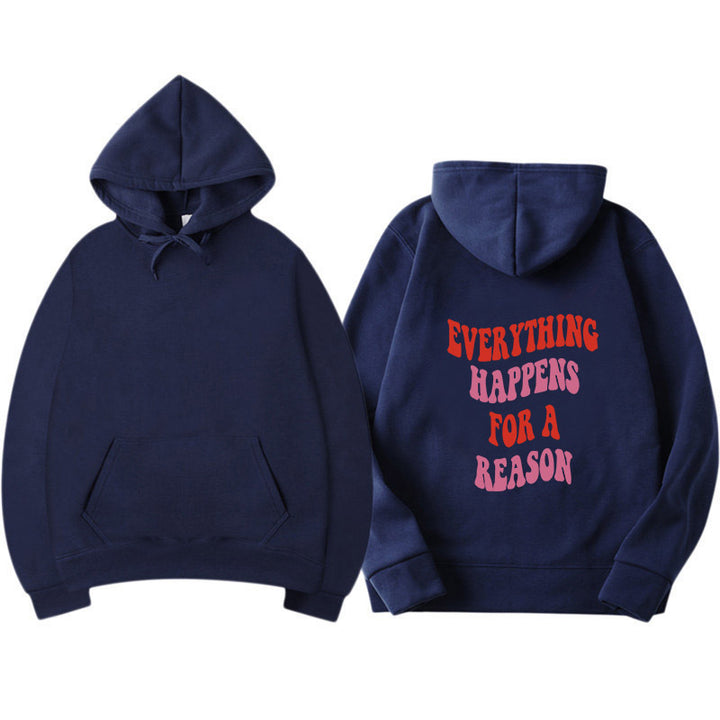 Kvinders hoodie med et unikt motiverende slogan og en komfortabel pasform Skovae