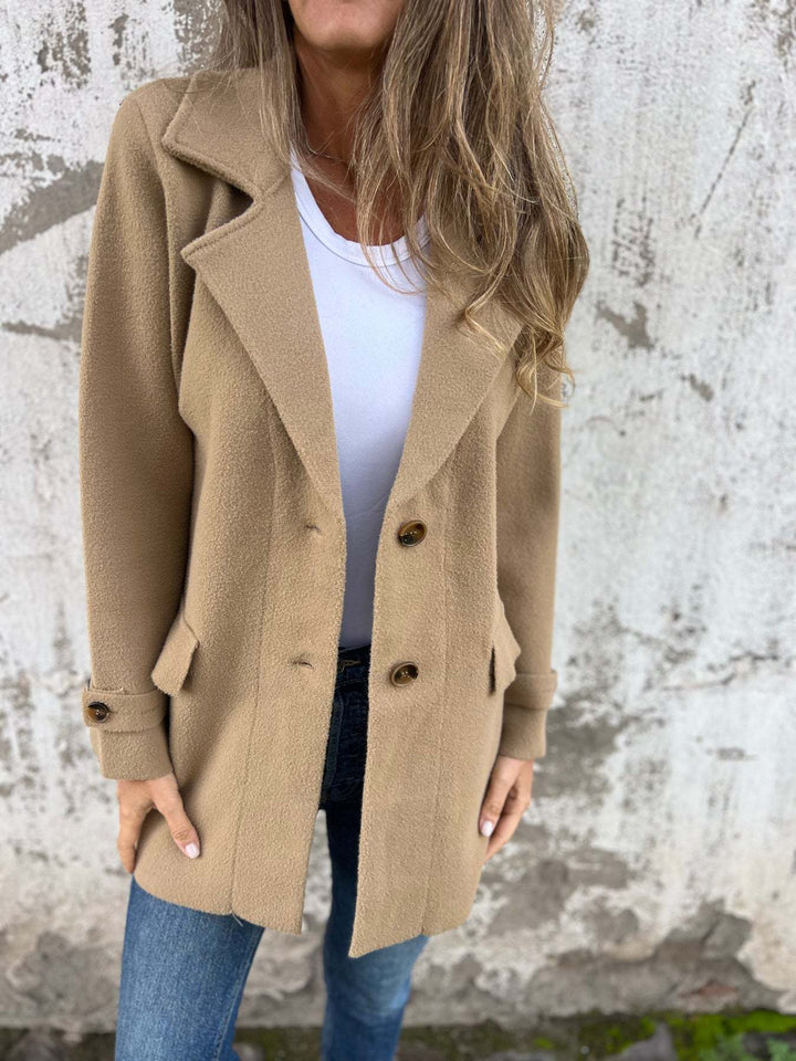 Dame elegant og komfortabel oversized jakke Stilla
