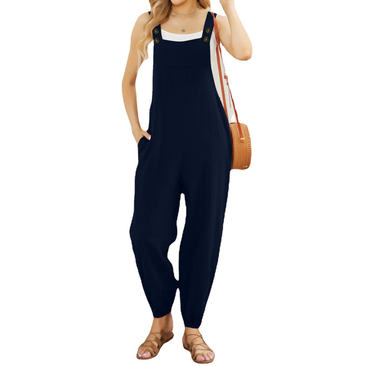 Dame stilfulde overalls med lommer Stilla