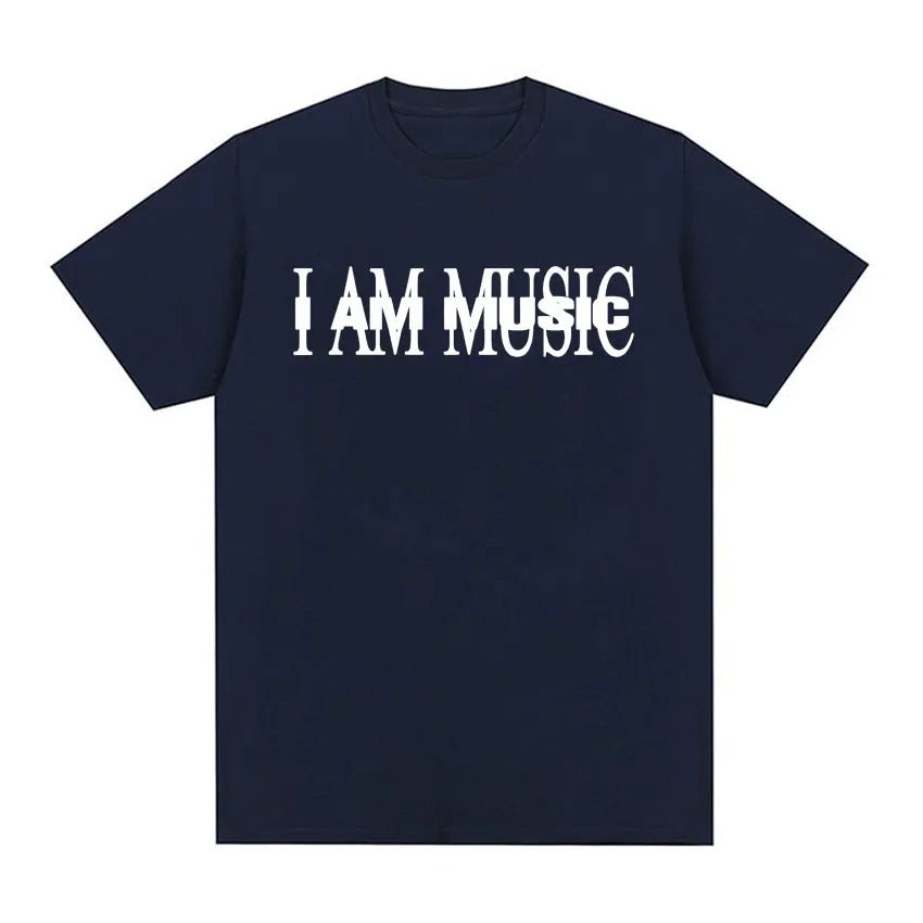 Dame T-Shirt med moderne typografi-tryk Skovae