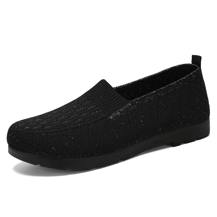 Dame Behagelige Slippers med elastisk overmateriale og skridsikker sål Stilla