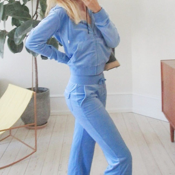 Dame sportslig fleece-joggingdragt Stilla