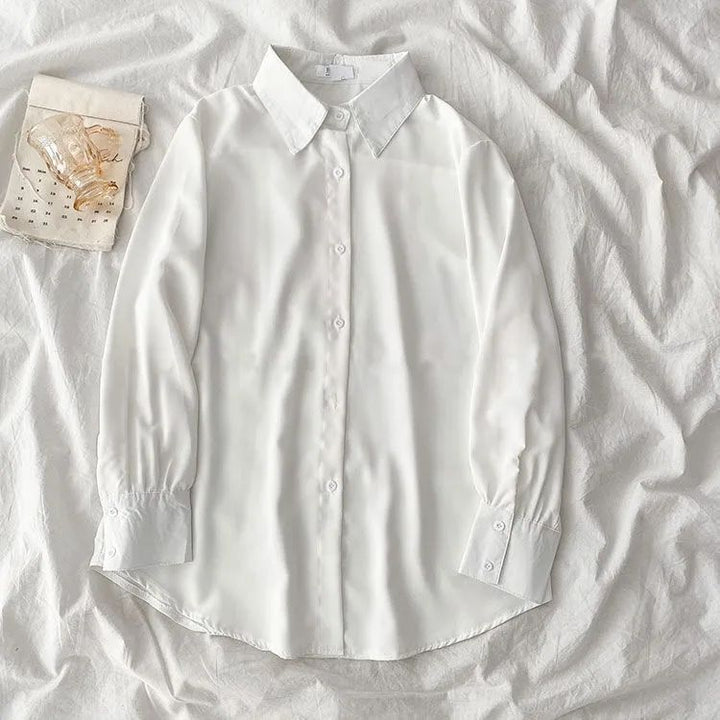 Kvinders elegante bluse med voluminøse ærmer Stilla