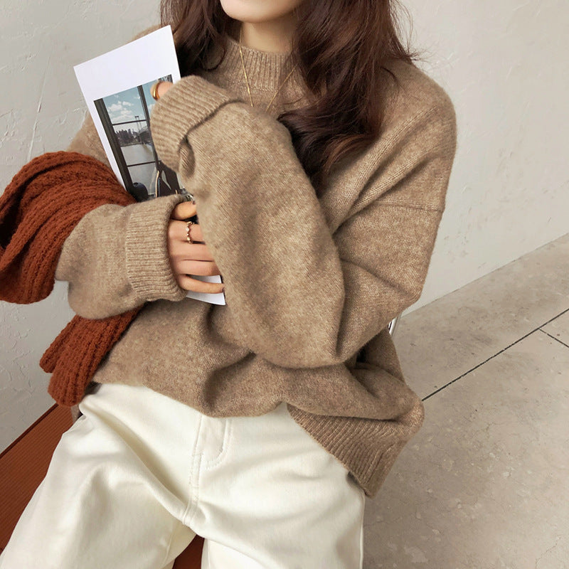 Kvinder Oversized Strik Sweater Stilla