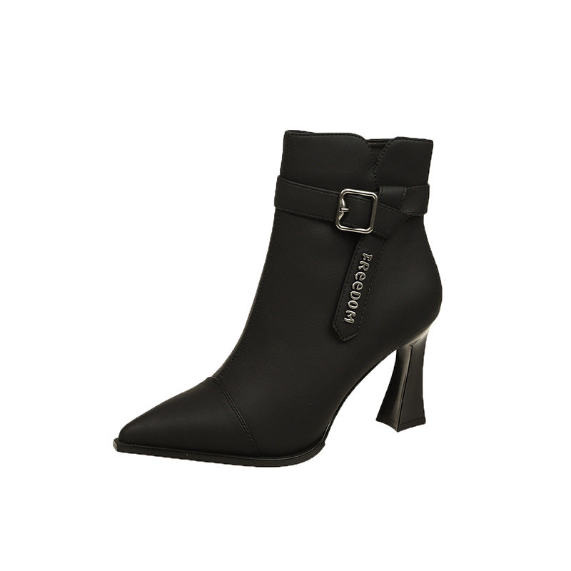 Femme Stiletto Ankel Støvler Stilla