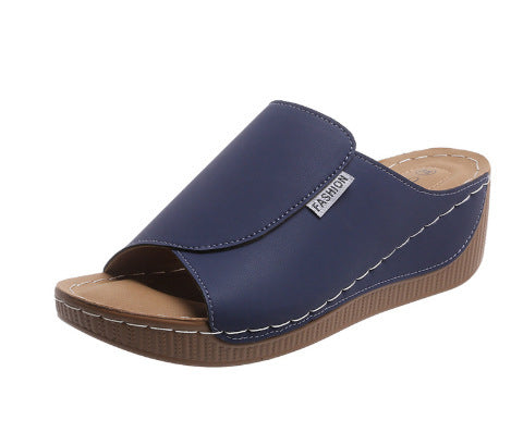 Dame Komfortable Clogsandaler med justerbar rem og ergonomisk fodseng Stilla