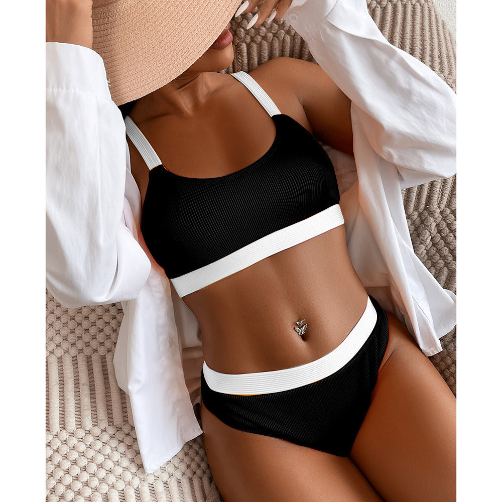 Femme Active Højskåret Bikini-Sæt Stilla