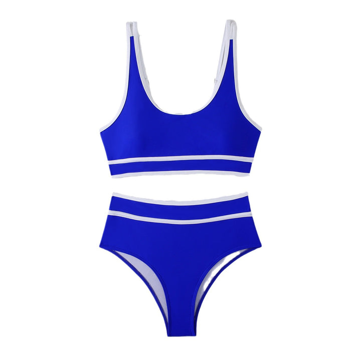 Dame Sporty Højskåret Bikini Sæt Stilla