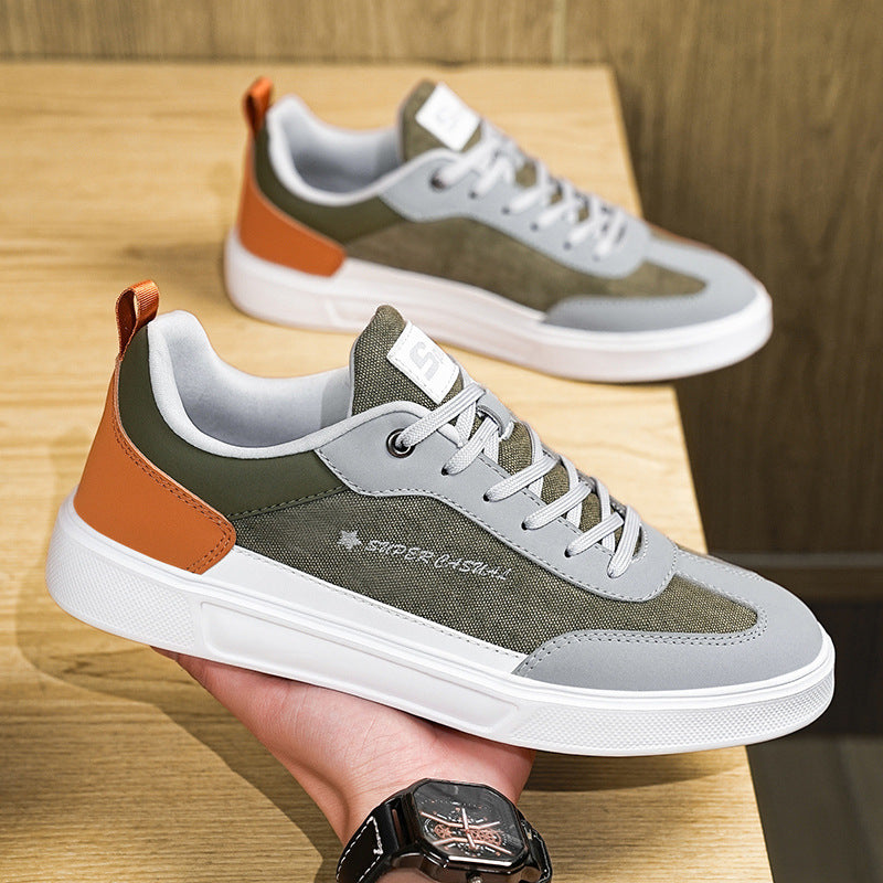 Herrer Fritid Denim Sneakers med let komfortdesign Stilla