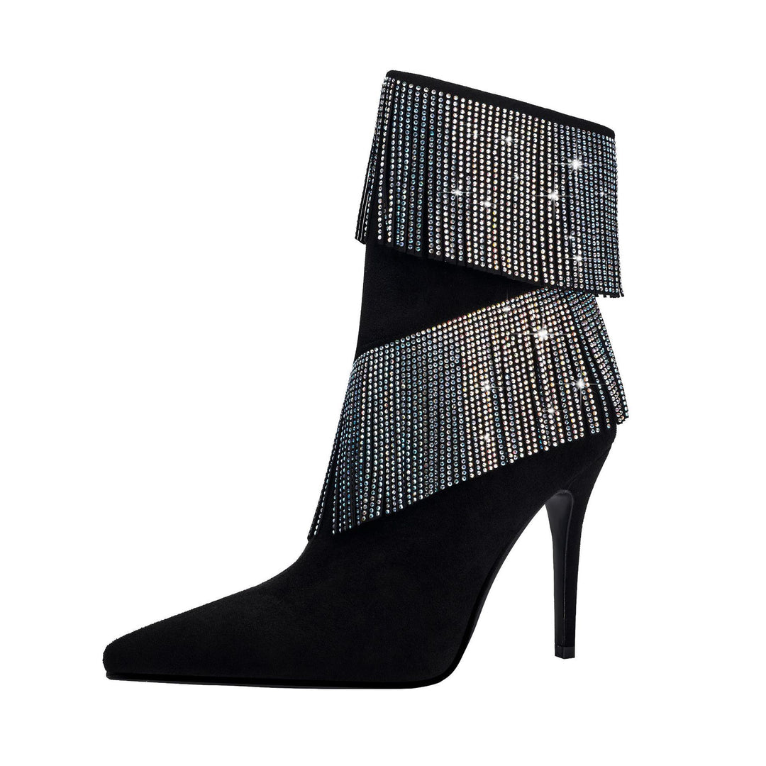 Femme Glamorous Pyntede Stiefeletter Stilla