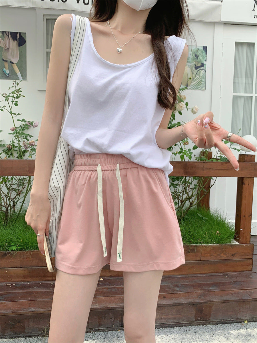 Dame Casual Snøre Shorts Stilla
