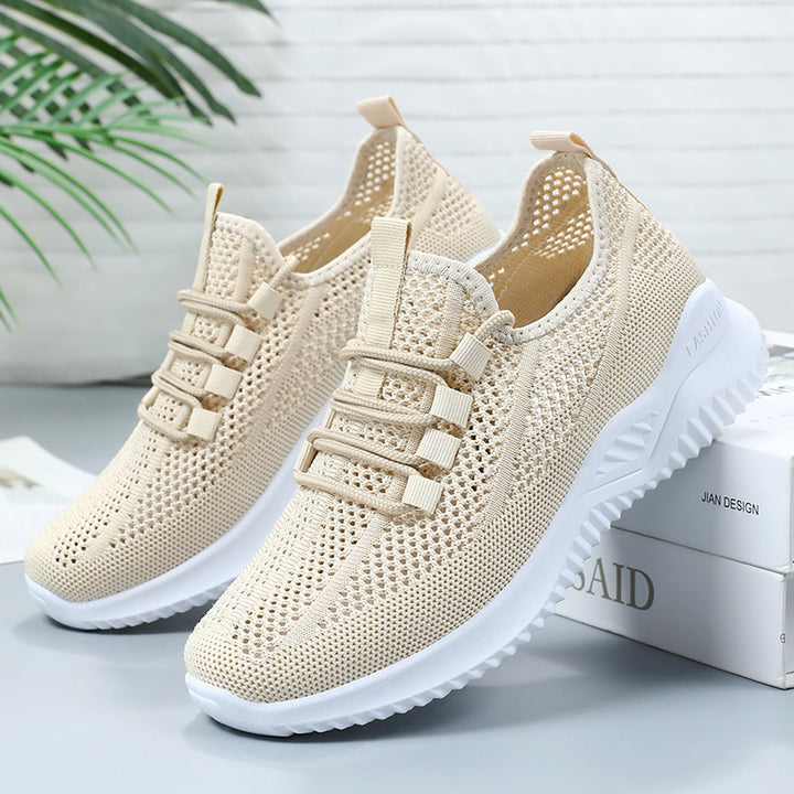 Dame Åndbare Sport Sneakers med innovativt design og skridsikker sål Stilla