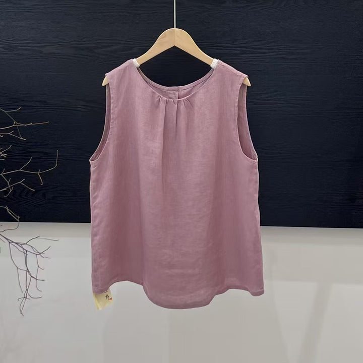 Femme Relaxed Fit Ærmeløs Bluse Stilla