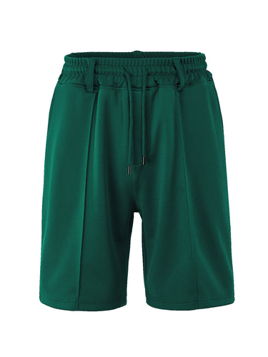 Herrer sportslige fritids shorts med elastisk liv og åndbare egenskaber Stilla
