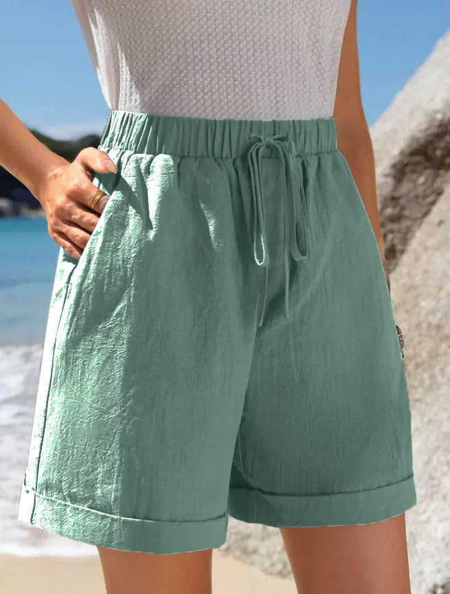 Dame Relaxed Fit Strandshorts Stilla