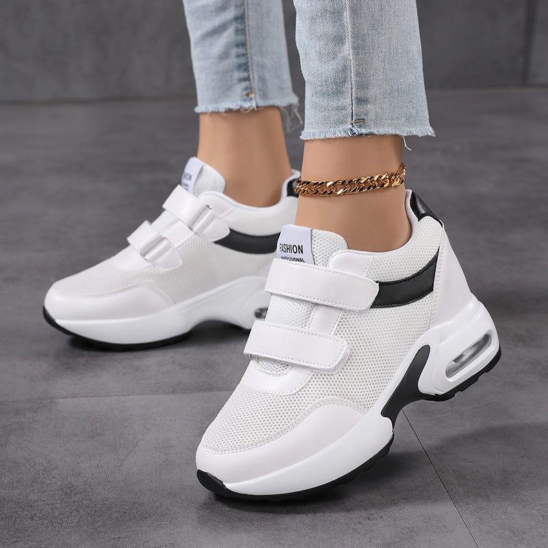 Dame Sneakers med velcro og luftpolstring Stilla