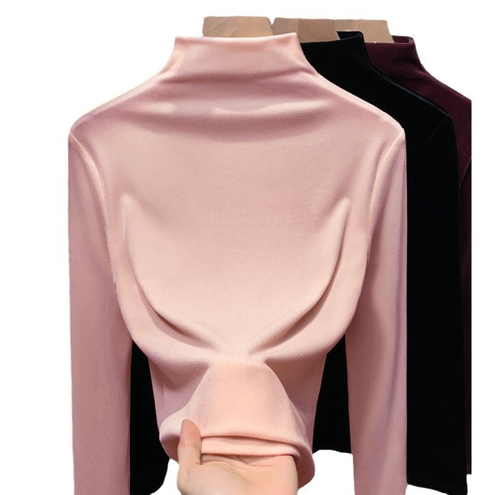 Dame Kvalitets Velour Top Stilla