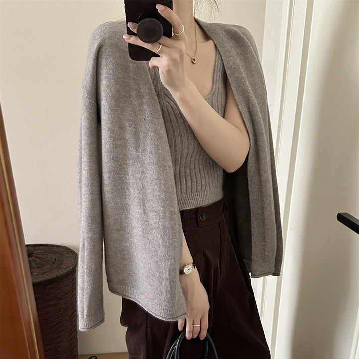 Kvinders cardigan med en afslappet pasform og blødt materiale Stilla