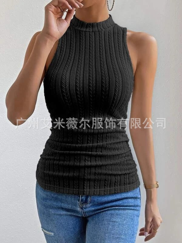 Stilla | Casual Strik Rund Hals Vest