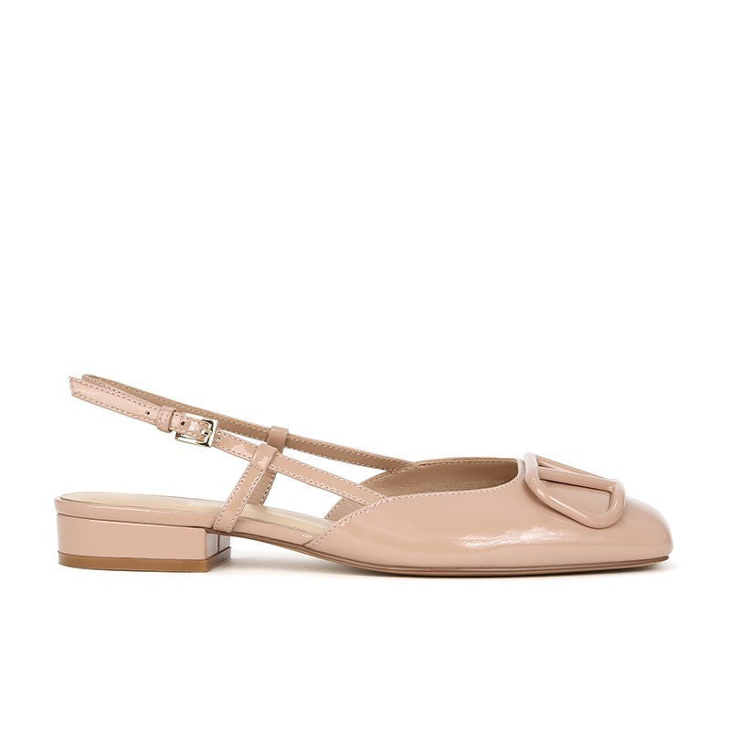Dame Slingback Ballerinaer med dekorativ spænde Stilla