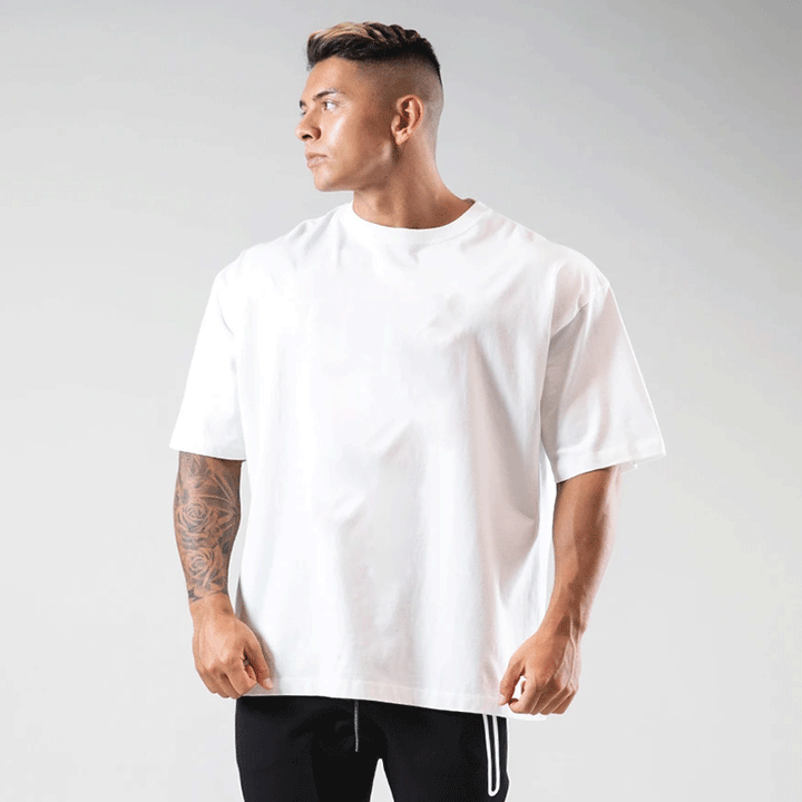 Herrer Oversize T-shirt Stilla
