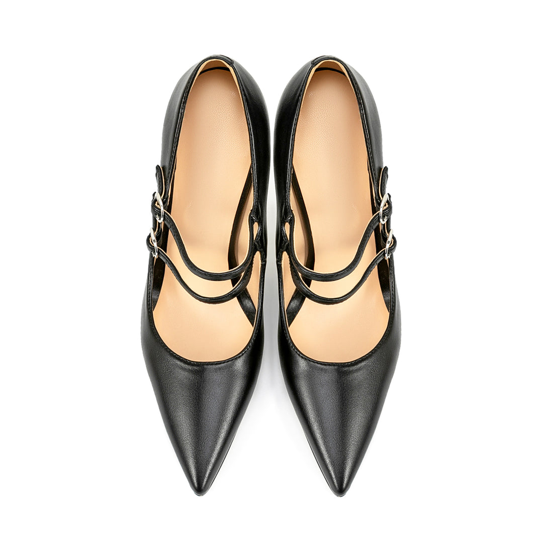 Femme Mary Jane stilettos med spænde-detaljer Stilla